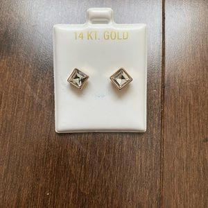 Square Stud Earrings